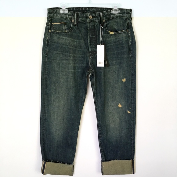 Vince Cuffed Union Slouch Jeans 29 - Picture 2 of 8